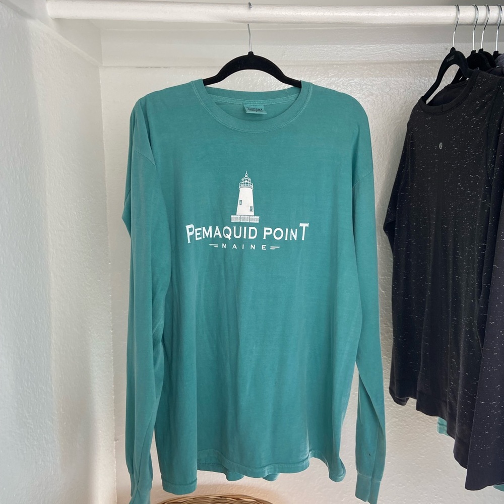 Comfort Colors Pemaquid Point Maine Long Sleeve